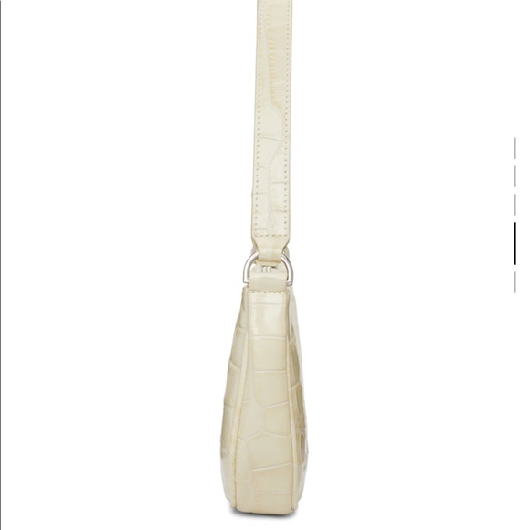 BY FAR Off-White Croc Purse - Picture 4 of 5